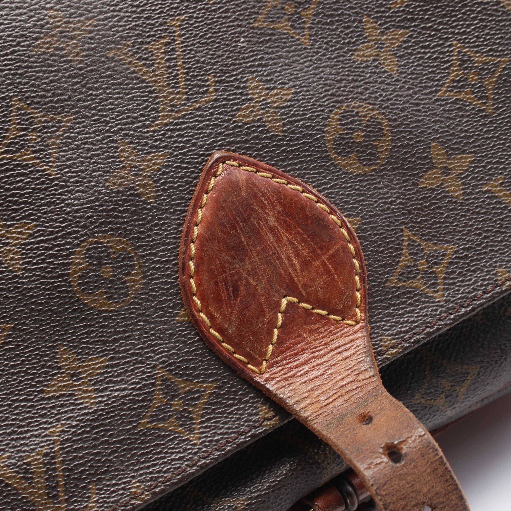 Louis Vuitton Louis Vuitton Cartesier Gm Monogram Shoulder Bag Leather Brown Size ONE SIZE - 8 Thumbnail