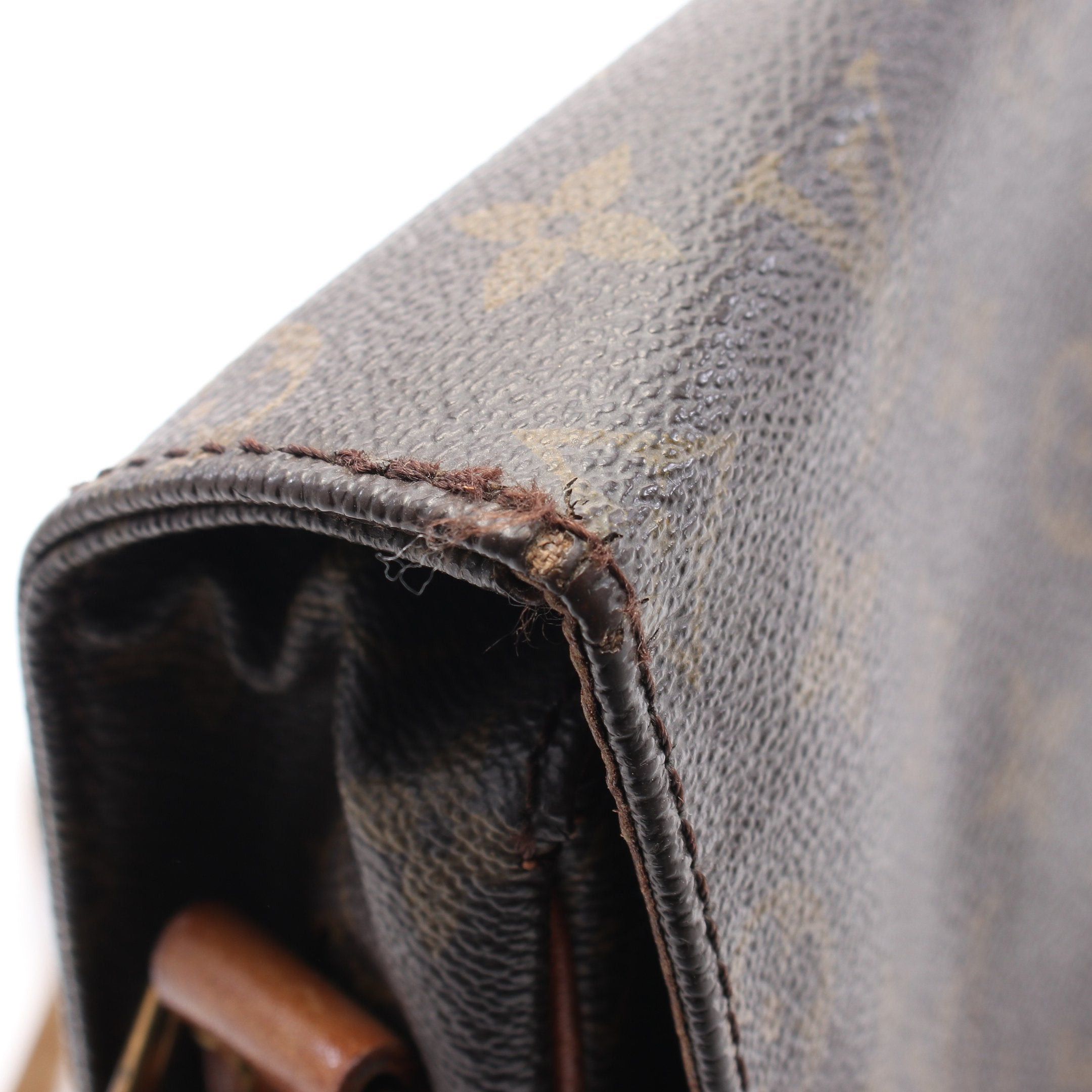 Louis Vuitton Louis Vuitton Cartesier Gm Monogram Shoulder Bag Leather Brown Size ONE SIZE - 7 Thumbnail