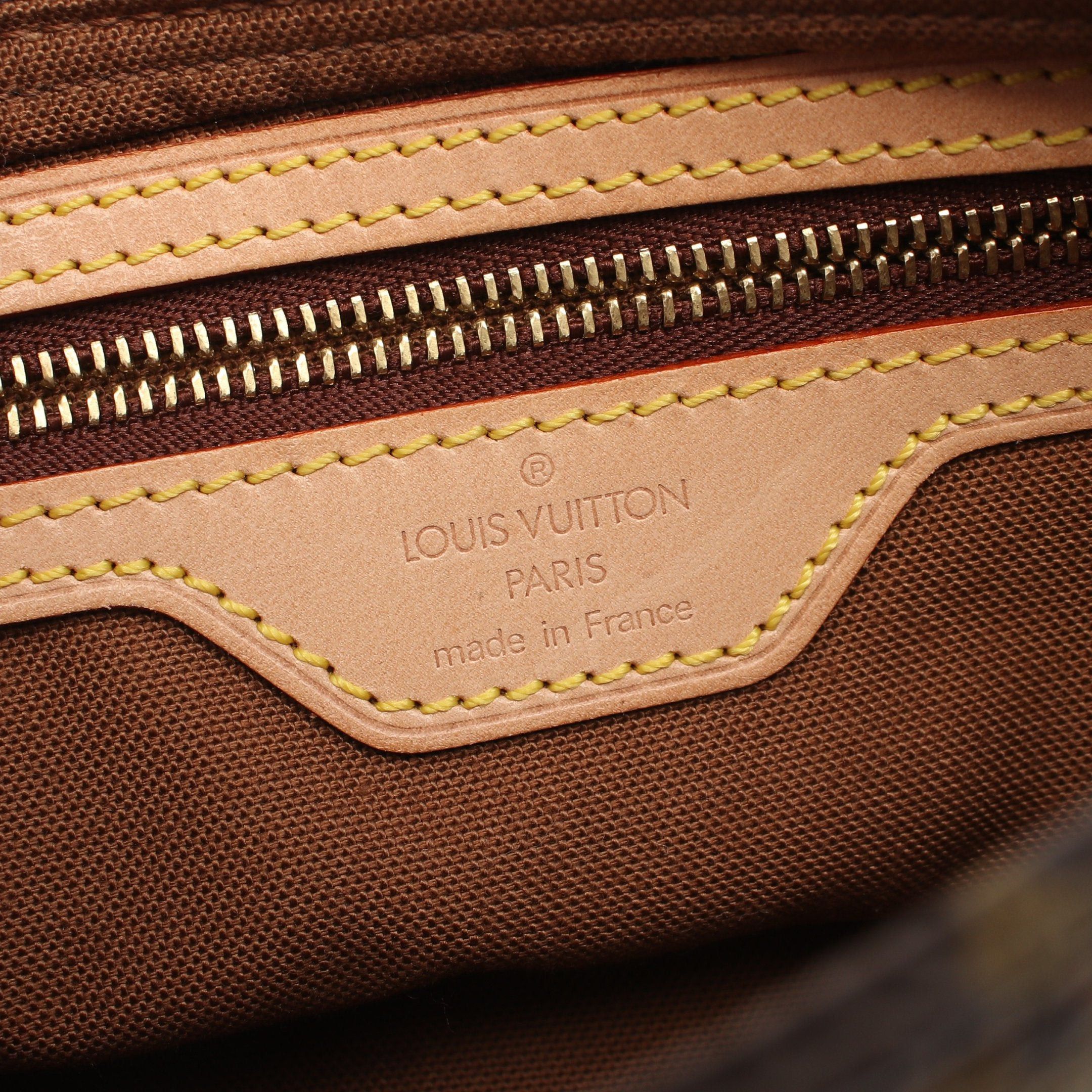 Louis Vuitton Louis Vuitton Trotteur Monogram Shoulder Bag Leather Brown Size ONE SIZE - 4 Thumbnail