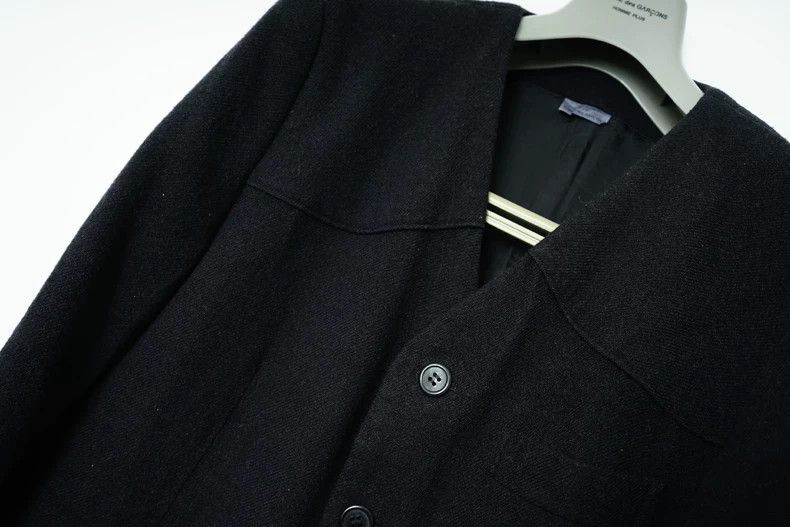 Comme des Garcons Wool Round Neck Jacket Size US M / EU 48-50 / 2 - 4 Thumbnail