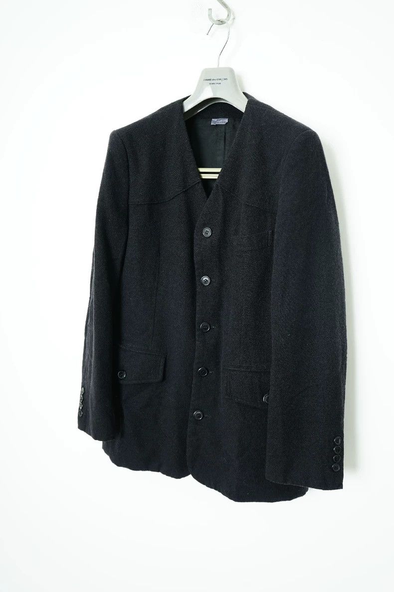 Comme des Garcons Wool Round Neck Jacket Size US M / EU 48-50 / 2 - 2 Thumbnail
