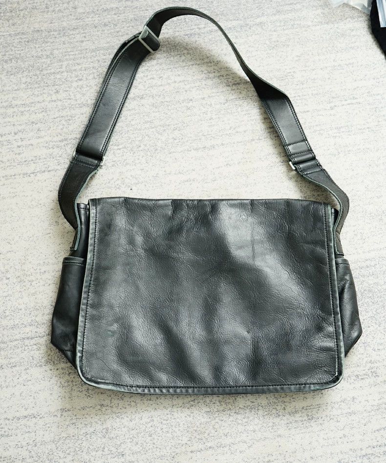 Comme Des Garcons Leather Messenger Bag