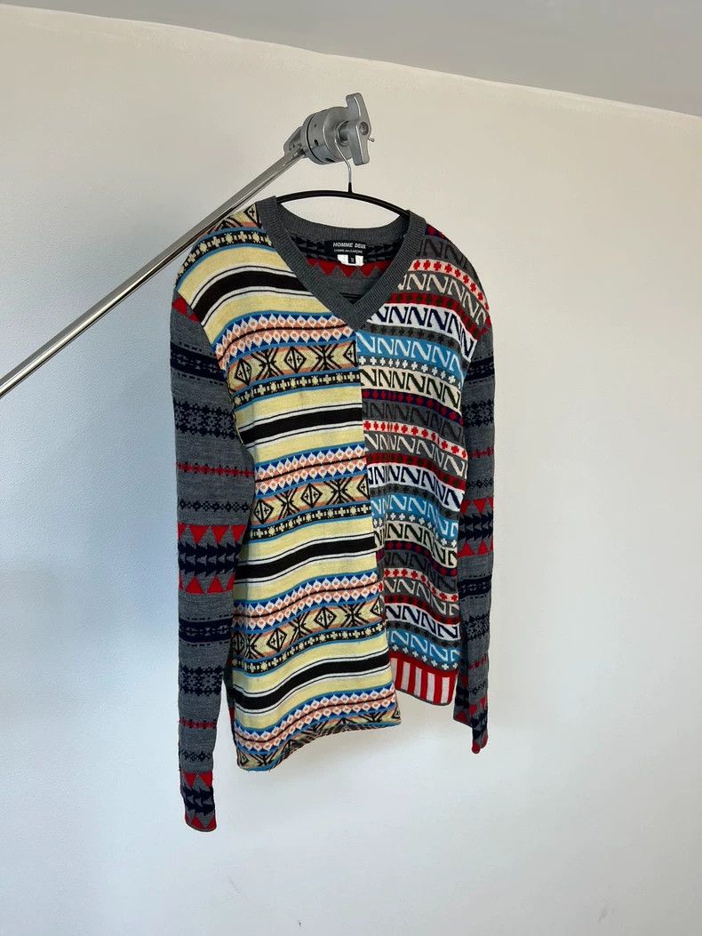 Comme des Garcons Stylish Colorful Knit Sweater Size US M / EU 48-50 / 2 - 3 Thumbnail
