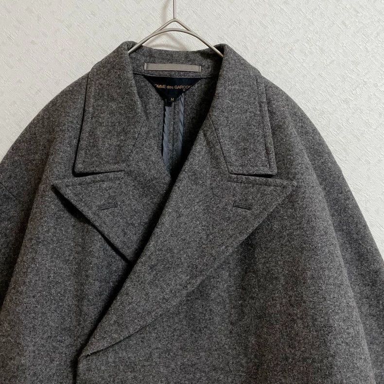 Comme des Garcons 1980s Wool Cape Coat by Comme des Garcons Size US M / EU 48-50 / 2 - 3 Thumbnail