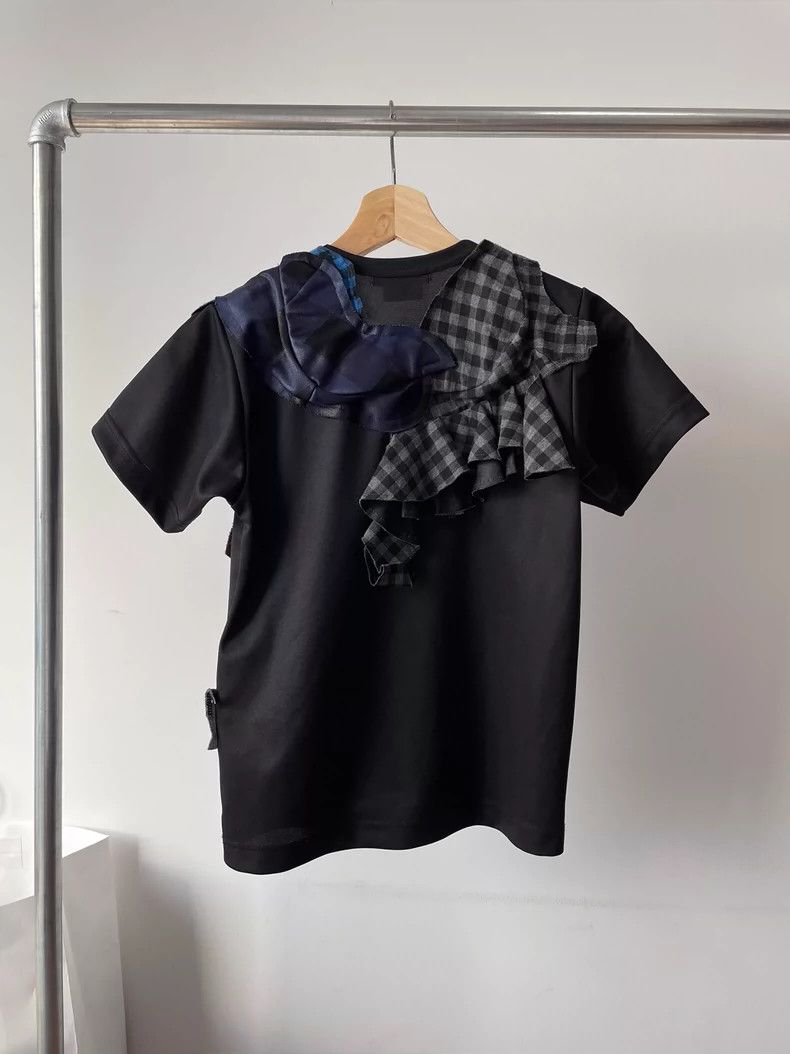 Comme des Garcons Comme des Garcons Patchwork Short Sleeve T-Shirt Size US XS / EU 42 / 0 - 2 Thumbnail