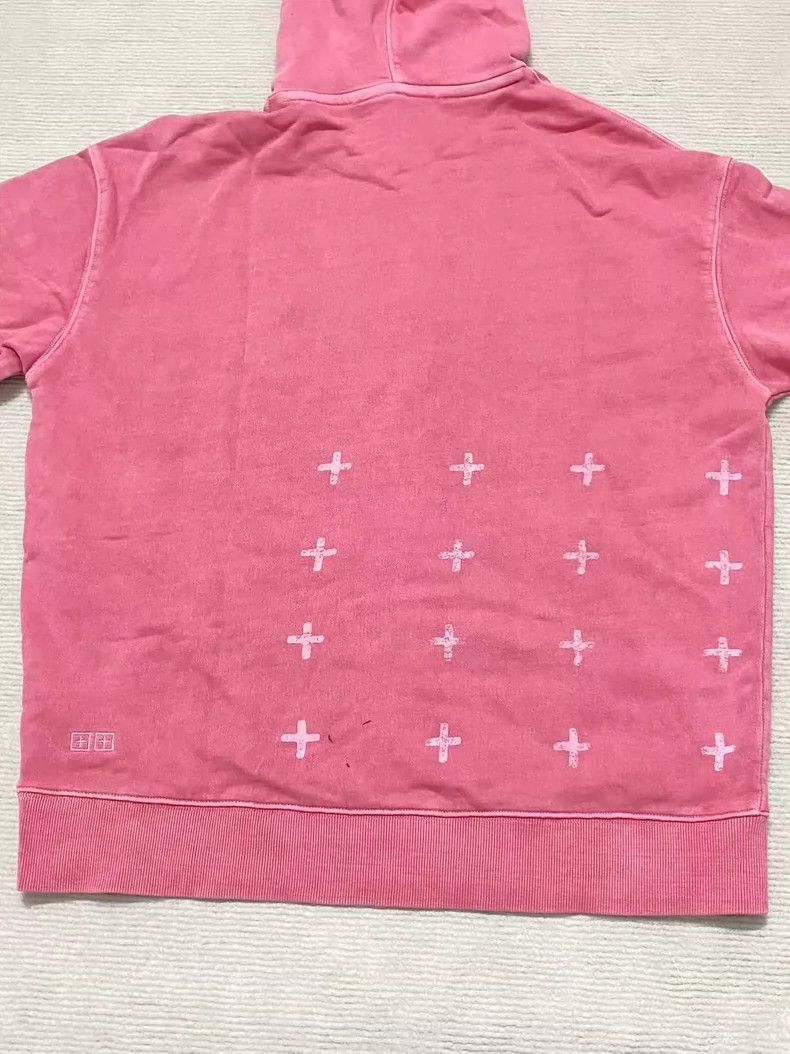 Ksubi Ksubi Pink Cotton Hoodie Sweatshirt - XS Size US XS / EU 42 / 0 - 3 Thumbnail