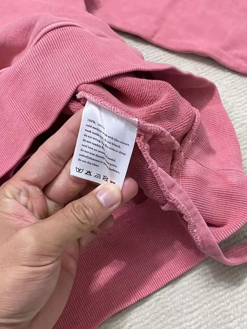 Ksubi Ksubi Pink Cotton Hoodie Sweatshirt - XS Size US XS / EU 42 / 0 - 7 Thumbnail