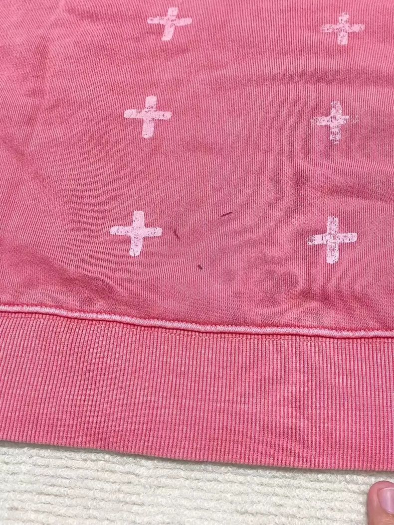 Ksubi Ksubi Pink Cotton Hoodie Sweatshirt - XS Size US XS / EU 42 / 0 - 2 Thumbnail