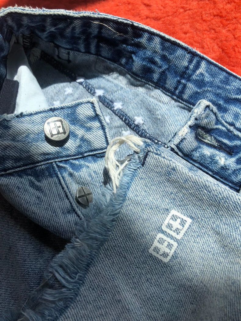 Ksubi Ksubi Industrial Ripped Men's Swim Shorts Size US 34 / EU 50 - 3 Thumbnail