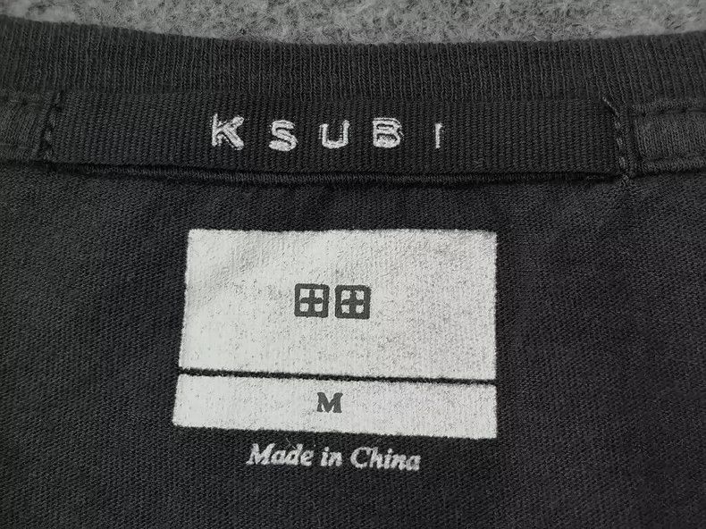 Ksubi KSUBI Unisex Graphic Loose T-Shirt Size US M / EU 48-50 / 2 - 6 Thumbnail
