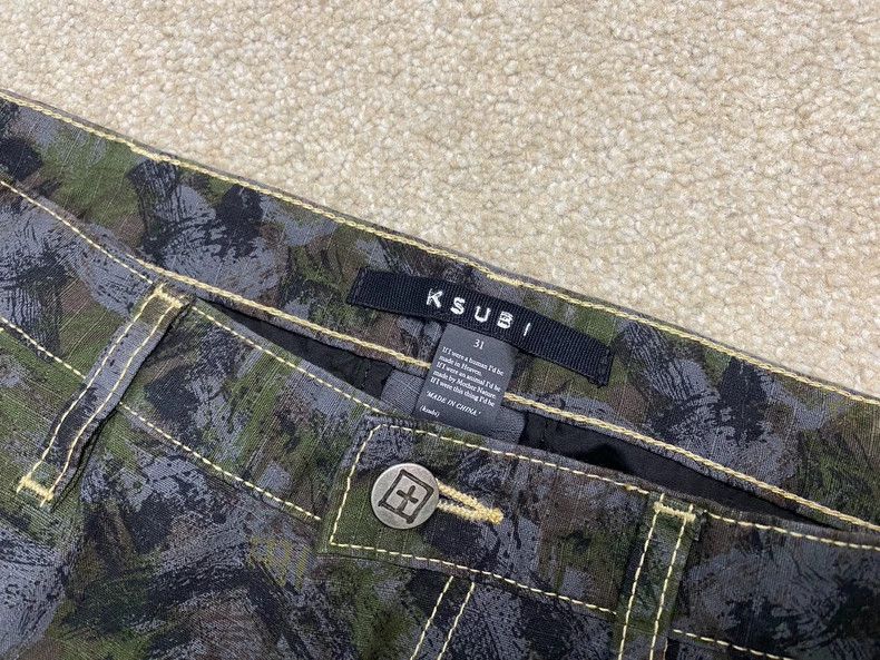 Ksubi Ksubi Camouflage Cargo Pants Size US 31 - 4 Thumbnail