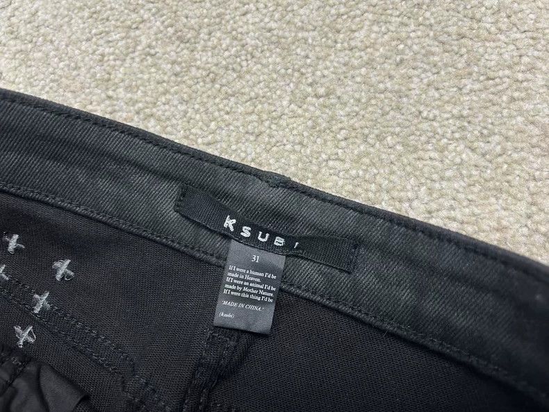 Ksubi Ksubi Men's Casual Pants with Print Size US 31 - 4 Thumbnail
