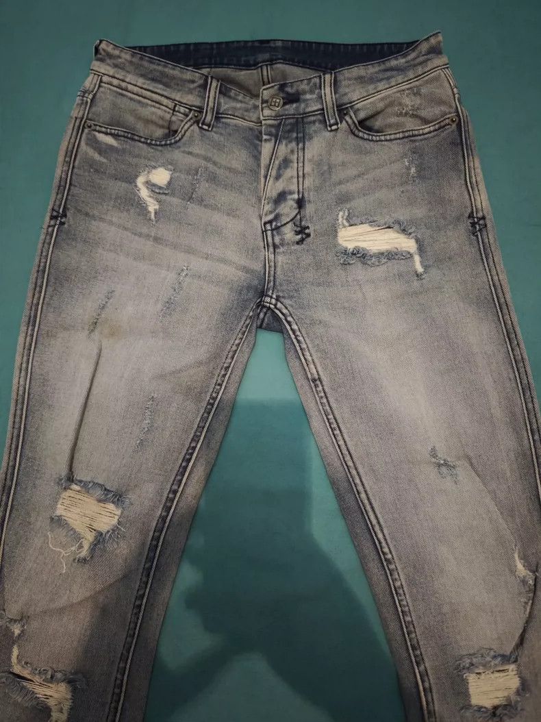 Ksubi Ksubi Distressed Denim Jeans Size 30 Size US 30 / EU 46 - 2 Thumbnail