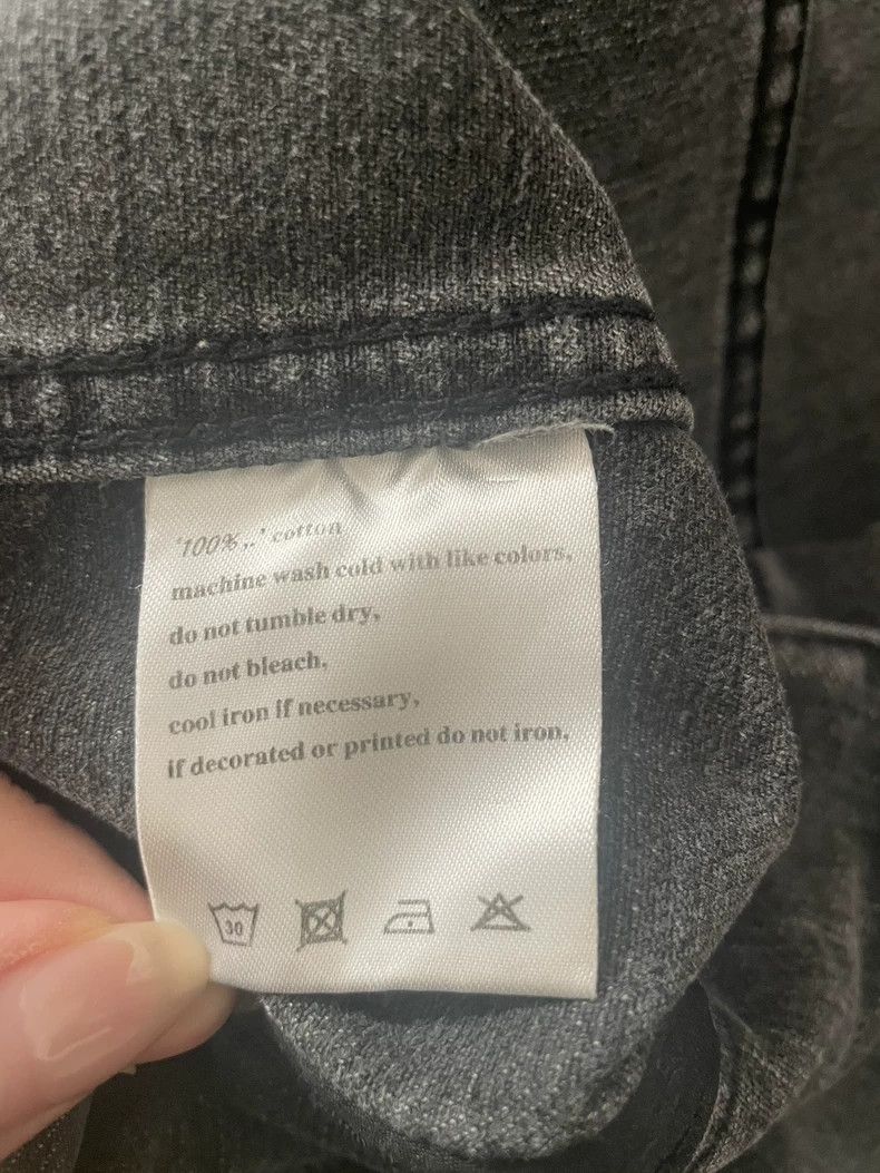 Ksubi KSUBI Black Gray Denim Jacket Size US XL / EU 56 / 4 - 6 Thumbnail