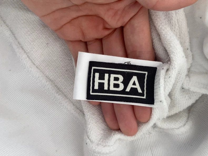 Hood By Air White Hooded Sweatshirt by HBA Size US S / EU 44-46 / 1 - 4 Thumbnail
