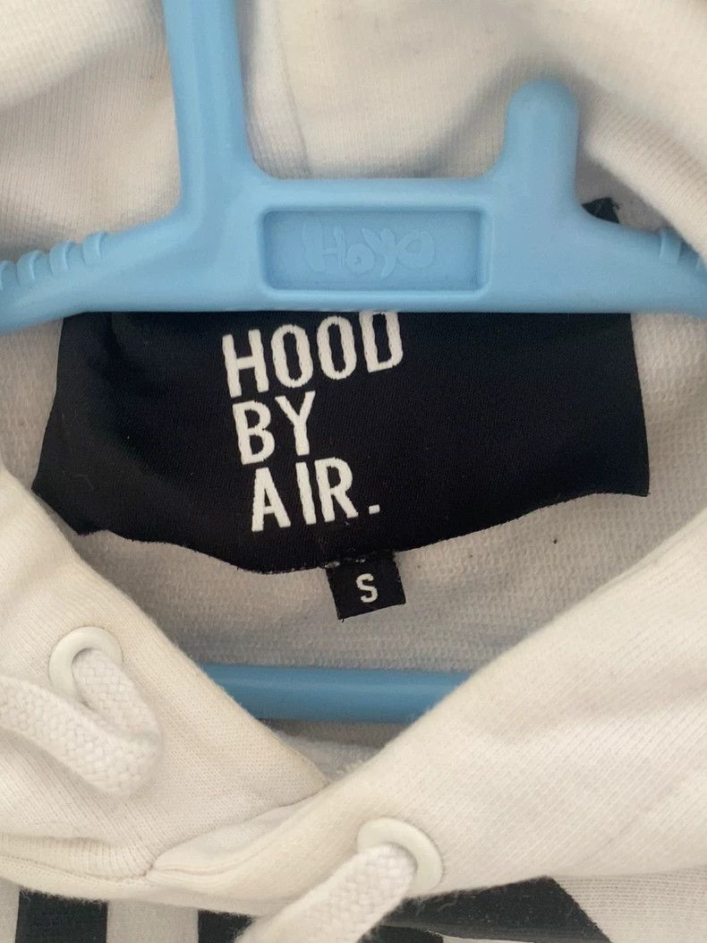 Hood By Air White Hooded Sweatshirt by HBA Size US S / EU 44-46 / 1 - 3 Thumbnail