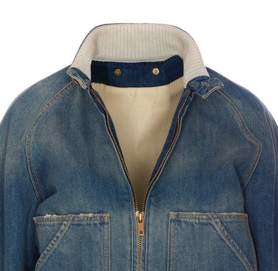 Golden Goose GOLDEN GOOSE Women Jackets GWP01612 P00125850100 Blue Size S / US 4 / IT 40 - 4 Thumbnail