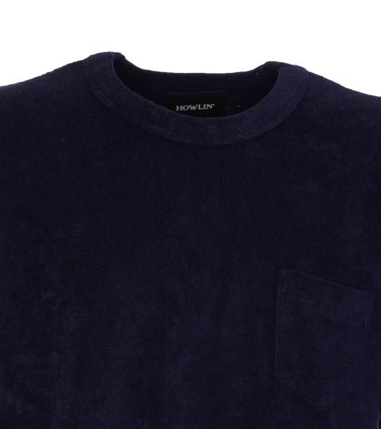Howlin' HOWLIN Men T-Shirts FONS NAVY Blue Size US M / EU 48-50 / 2 - 4 Thumbnail