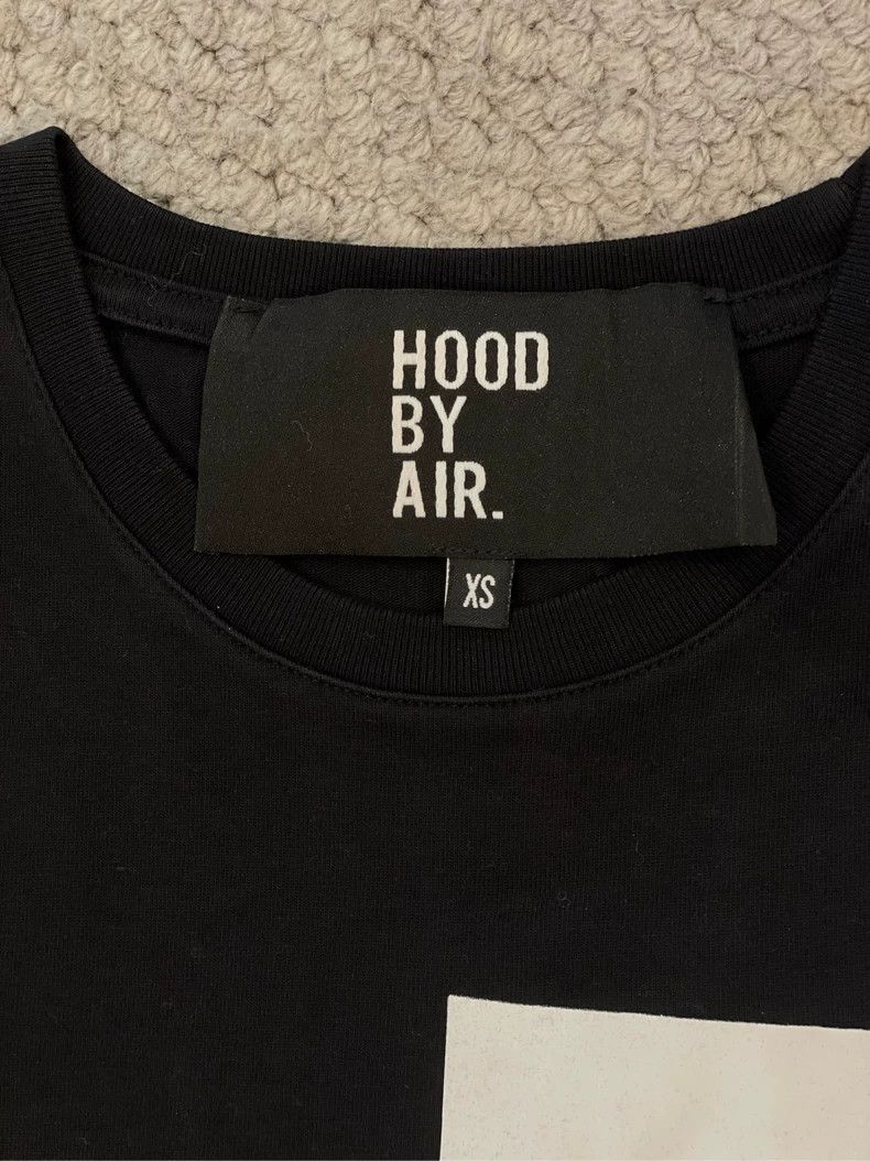 Hood By Air Hood by Air Black and White Logo T-Shirt Size US XS / EU 42 / 0 - 4 Thumbnail