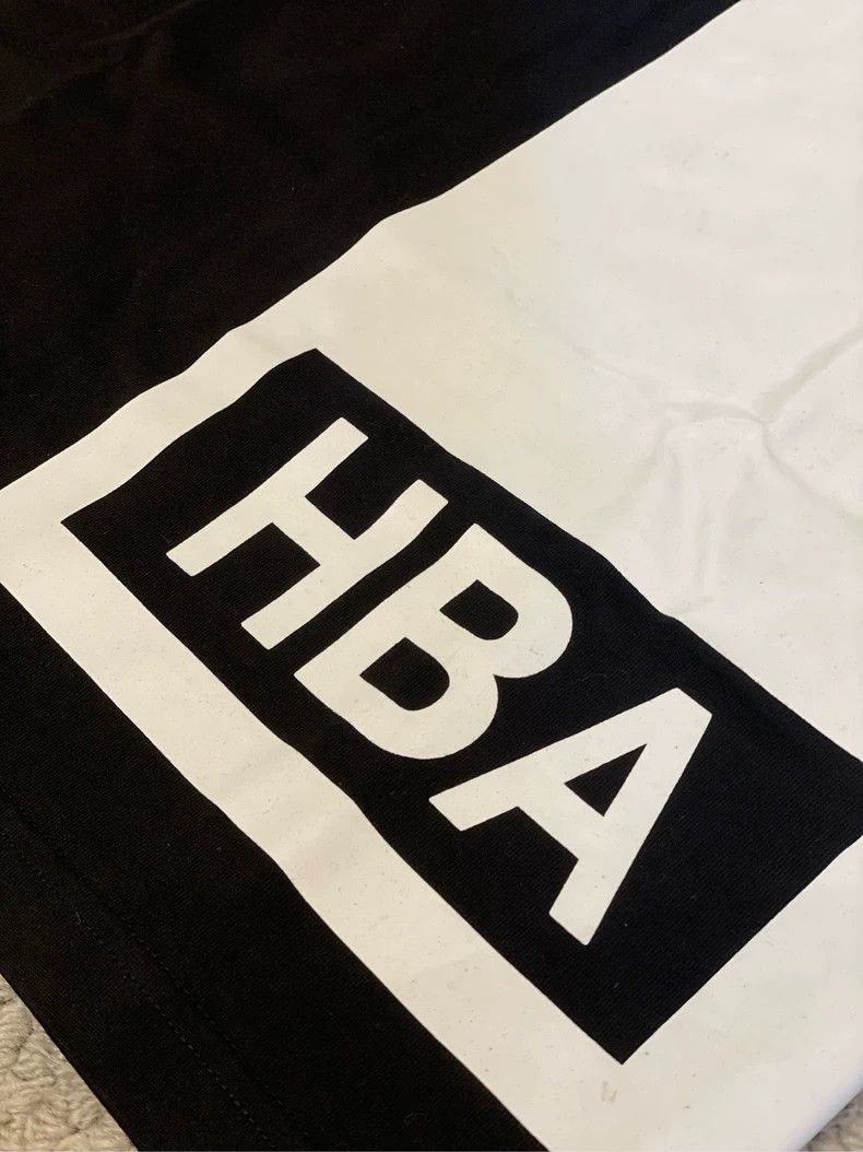 Hood By Air Hood by Air Black and White Logo T-Shirt Size US XS / EU 42 / 0 - 3 Thumbnail