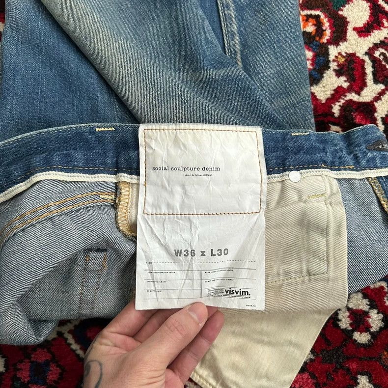 Visvim Visvim Water-Washed Denim Jeans for Sale Size US 36 / EU 52 - 7 Thumbnail
