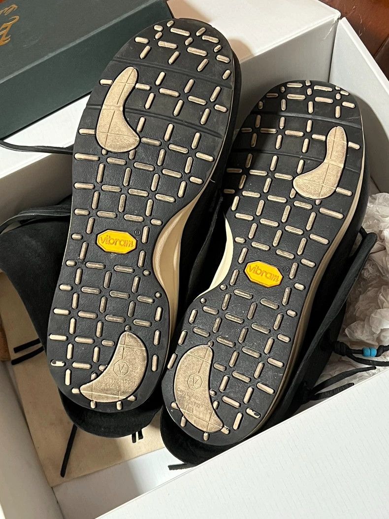 Visvim Visvim FBT Black Leather Kangaroo Shoes Size US 8 / EU 41 - 6 Thumbnail