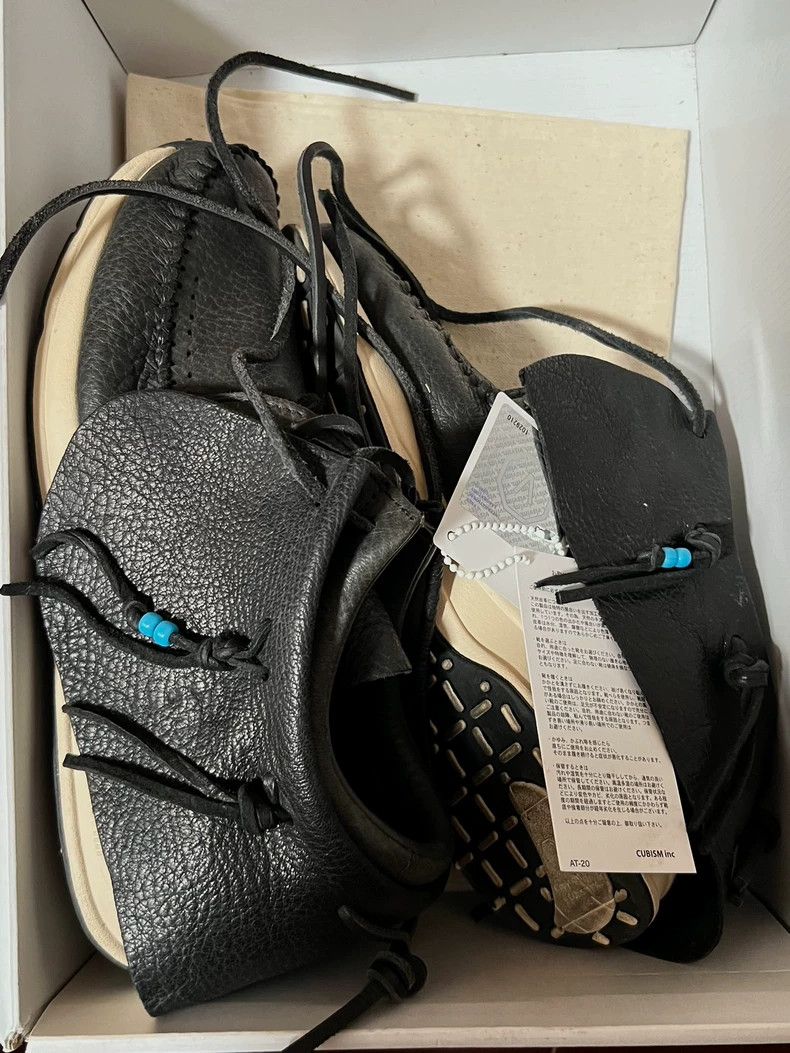 Visvim Visvim FBT Black Leather Kangaroo Shoes Size US 8 / EU 41 - 2 Thumbnail