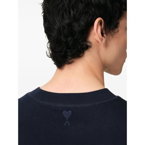 AMI AMI Men T-Shirts HTS048 JE0119 4011 BLUE Size US S / EU 44-46 / 1 - 6 Thumbnail