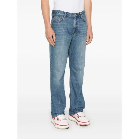 JEANERICA JEANERICA Men Denim Pants OM011 266 ODVIN BLUE Size US 34 / EU 50 - 3 Thumbnail