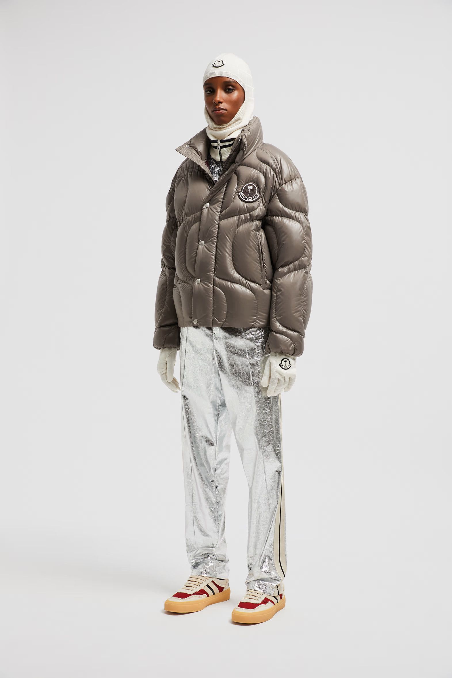 Moncler × Palm Angels HAUNANI SHORT DOWN JACKET Size US L / EU 52-54 / 3 - 3 Thumbnail