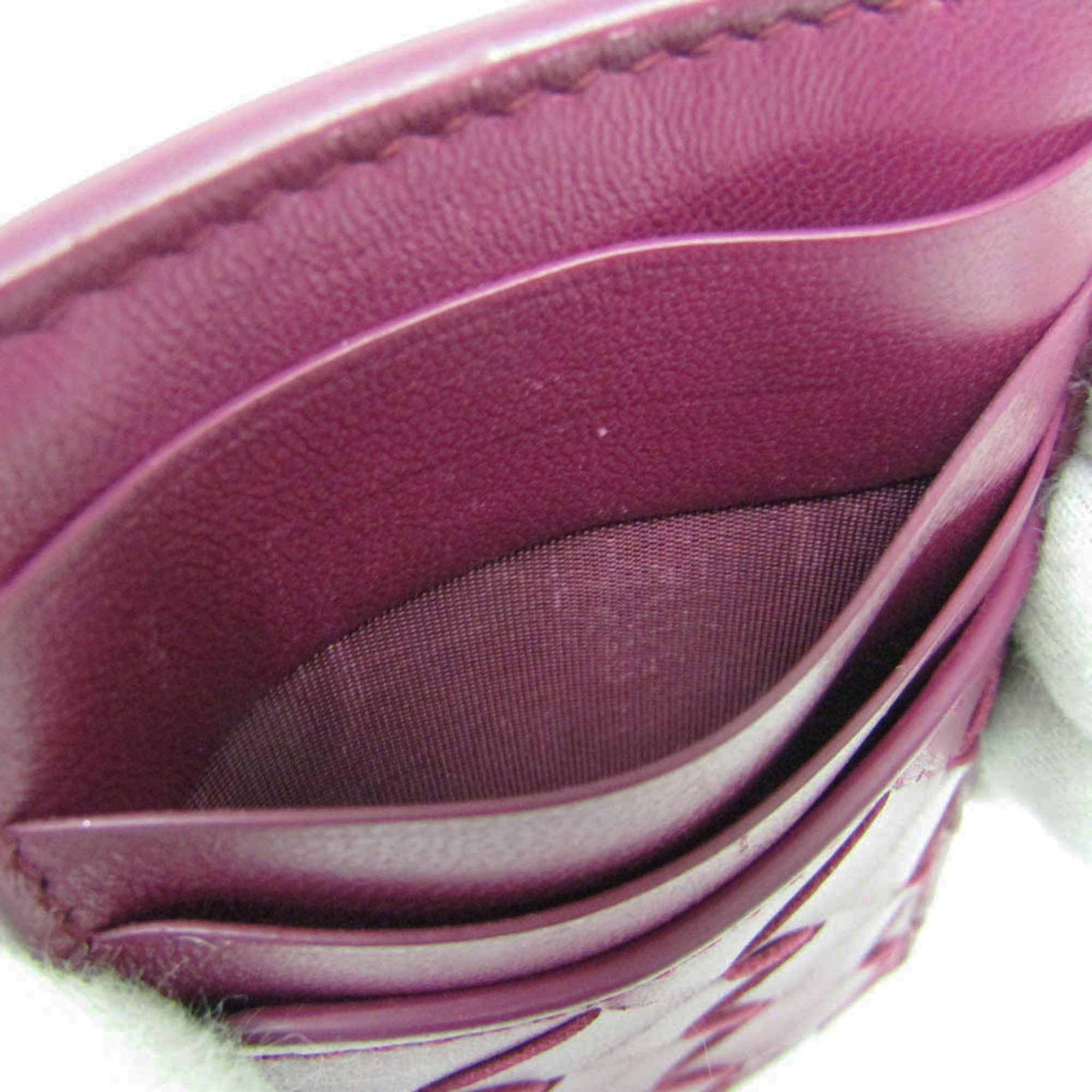 Bottega Veneta Bottega Veneta Intrecciato Coin Card Case Women's Leather Coin Purse/coin Case Purple Size ONE SIZE - 10 Thumbnail