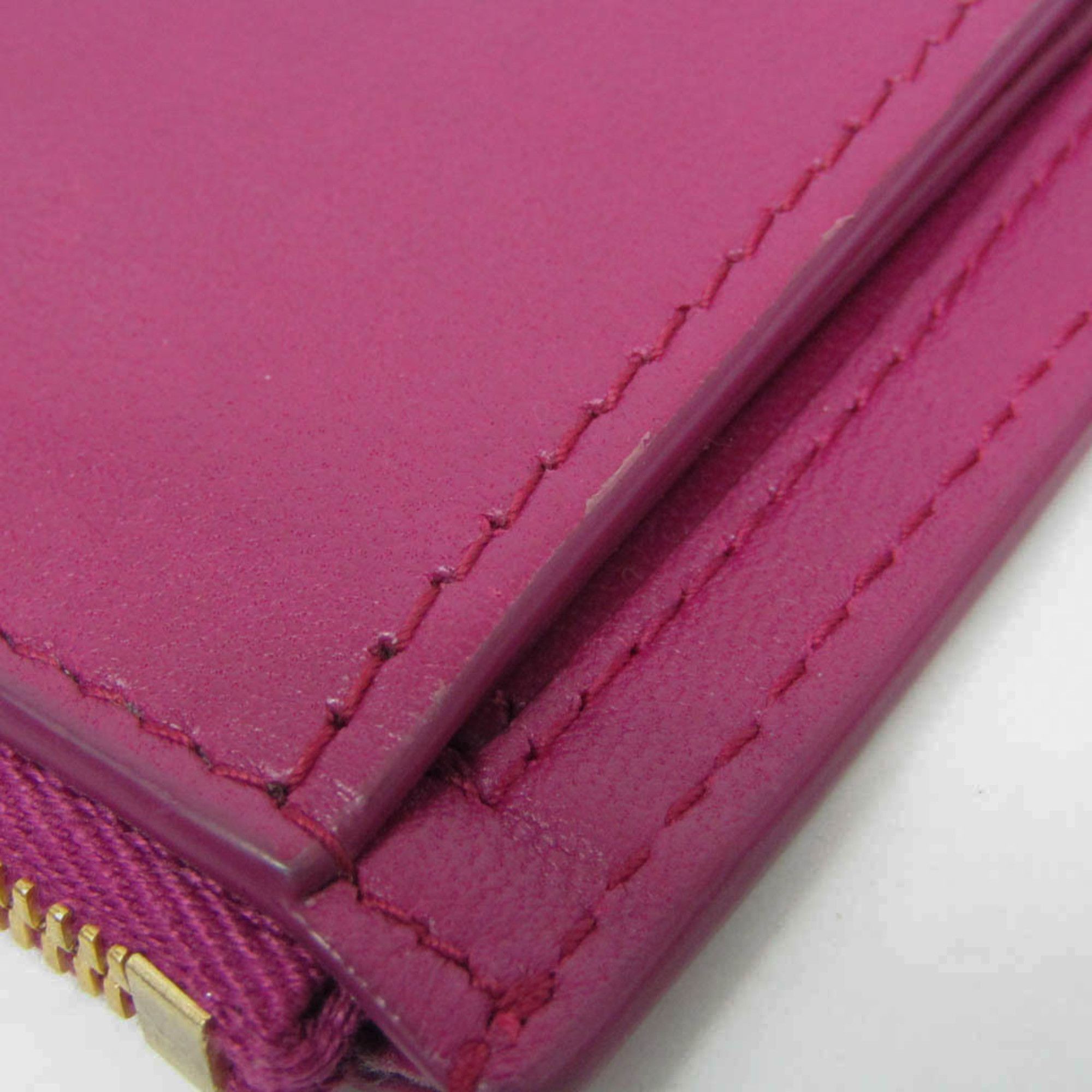 Bottega Veneta Bottega Veneta Intrecciato Coin Card Case Women's Leather Coin Purse/coin Case Purple Size ONE SIZE - 7 Thumbnail