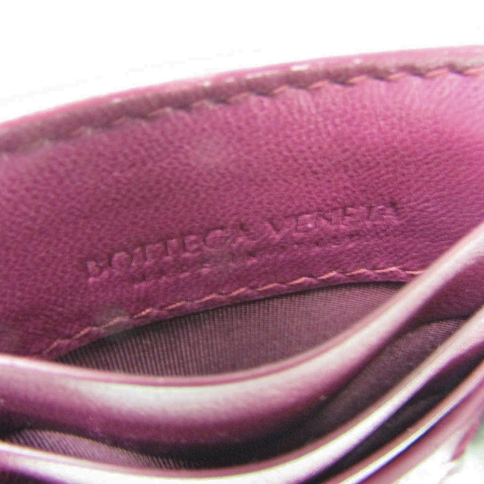 Bottega Veneta Bottega Veneta Intrecciato Coin Card Case Women's Leather Coin Purse/coin Case Purple Size ONE SIZE - 11 Thumbnail