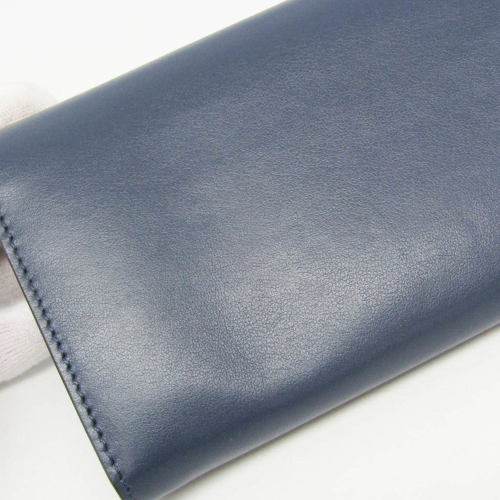 Fendi Fendi Peekaboo 8M0377 Women's Leather Long Wallet (bi-fold) Navy Size ONE SIZE - 8 Thumbnail