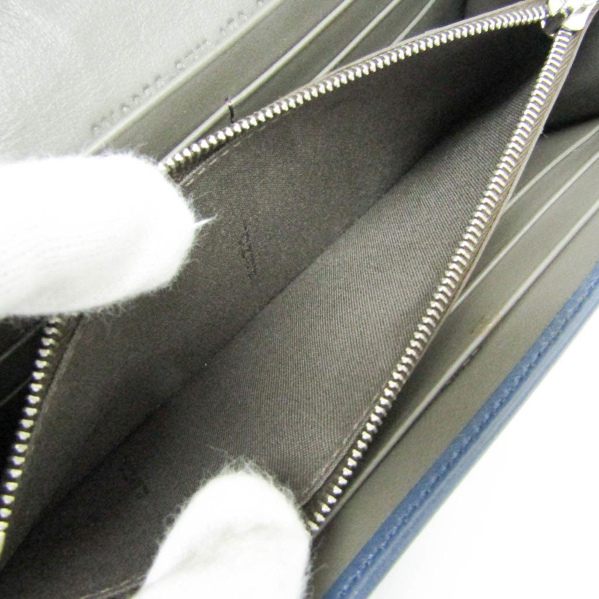 Fendi Fendi Peekaboo 8M0377 Women's Leather Long Wallet (bi-fold) Navy Size ONE SIZE - 9 Thumbnail