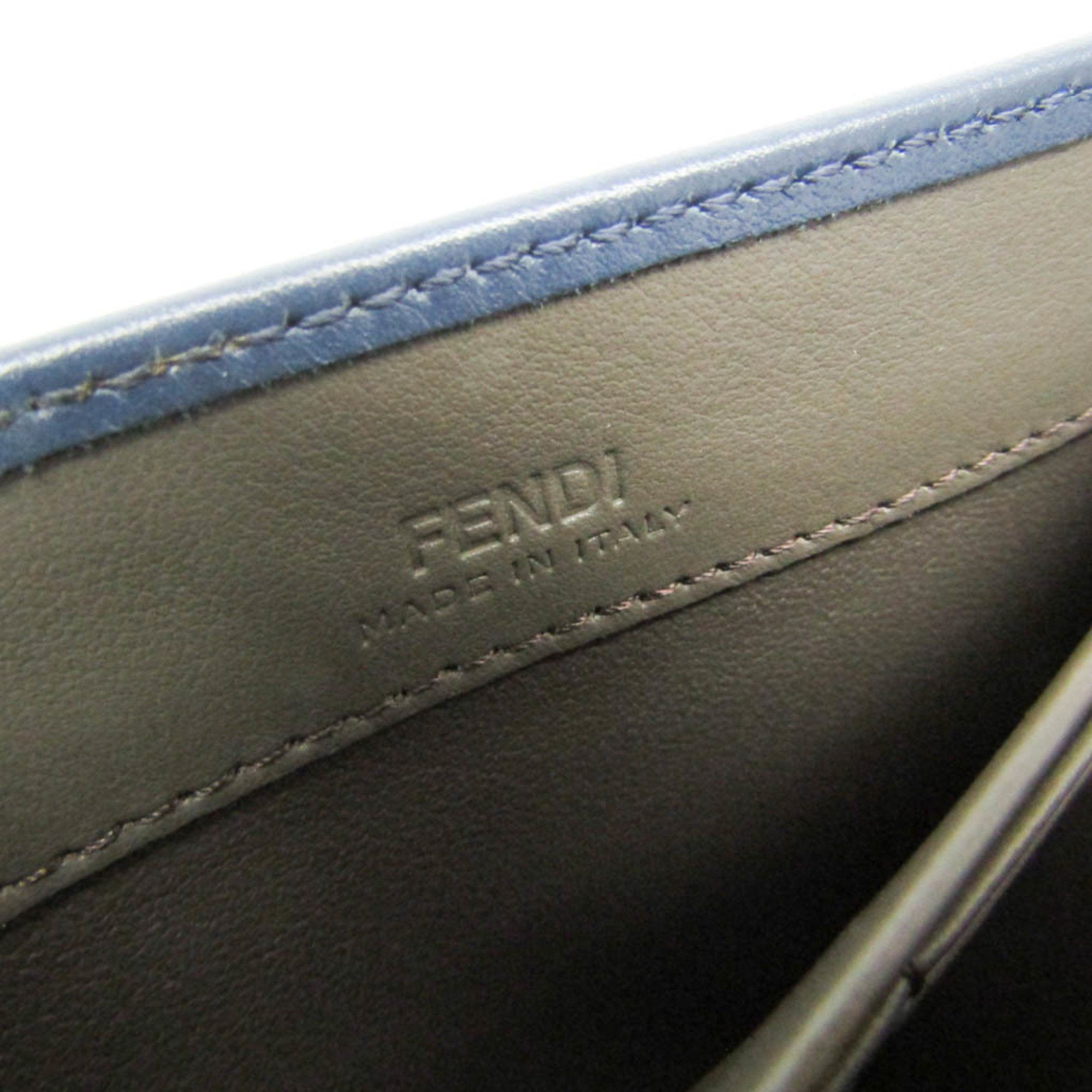 Fendi Fendi Peekaboo 8M0377 Women's Leather Long Wallet (bi-fold) Navy Size ONE SIZE - 11 Thumbnail