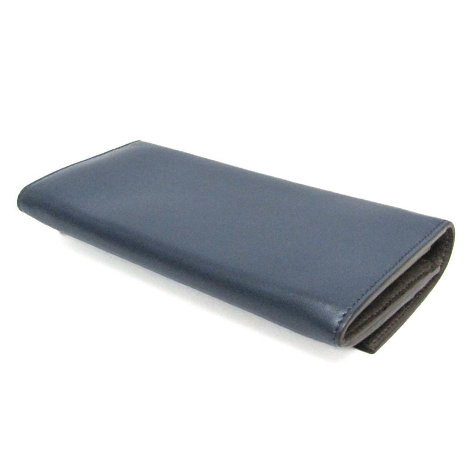 Fendi Fendi Peekaboo 8M0377 Women's Leather Long Wallet (bi-fold) Navy Size ONE SIZE - 3 Thumbnail