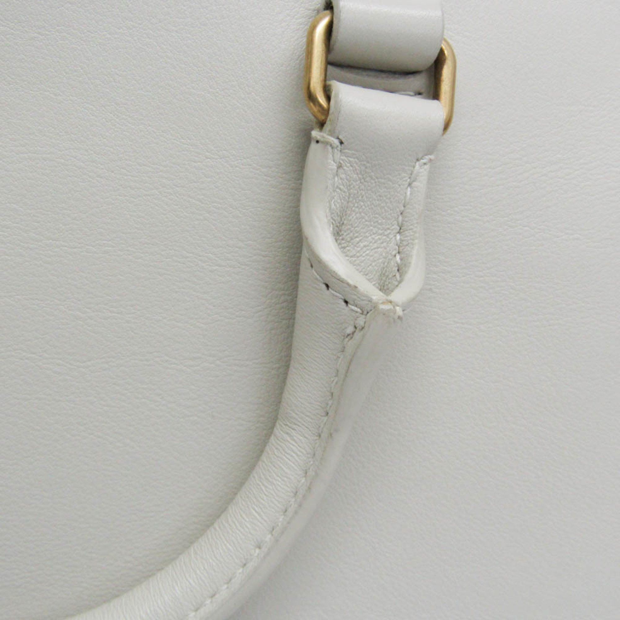 Saint Laurent Paris Saint Laurent Eastside Small 554116 Women's Leather Handbag,Shoulder Bag White Size ONE SIZE - 10 Thumbnail