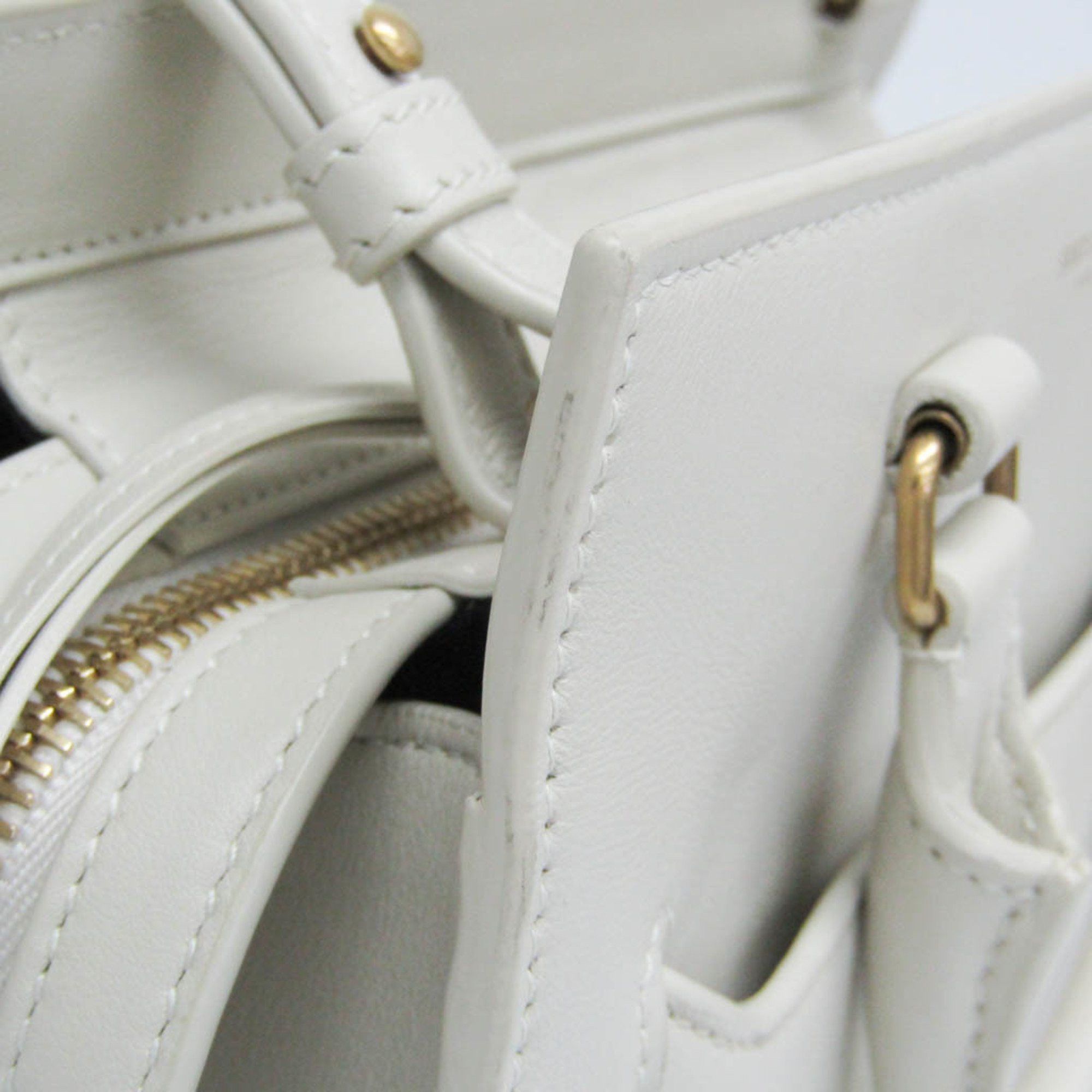 Saint Laurent Paris Saint Laurent Eastside Small 554116 Women's Leather Handbag,Shoulder Bag White Size ONE SIZE - 7 Thumbnail