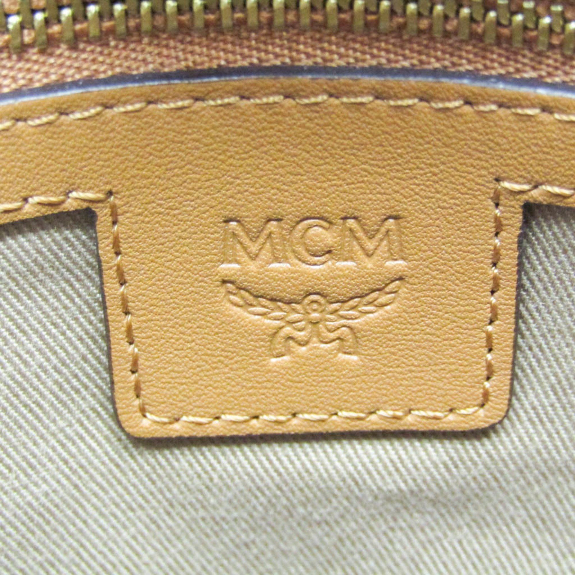 MCM MCM Visetos Klassik Tote Bag Mini MMTAAKC02CO001 Women's Coated Canvas Handbag,Shoulder Bag Brown Size ONE SIZE - 9 Thumbnail