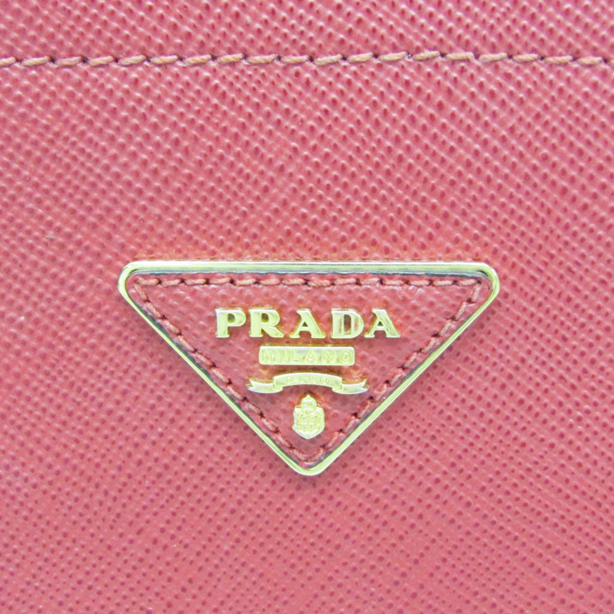 Prada Prada Saffiano Matinee 1BA282 Women's Leather Handbag,Shoulder Bag Red Color Size ONE SIZE - 9 Thumbnail
