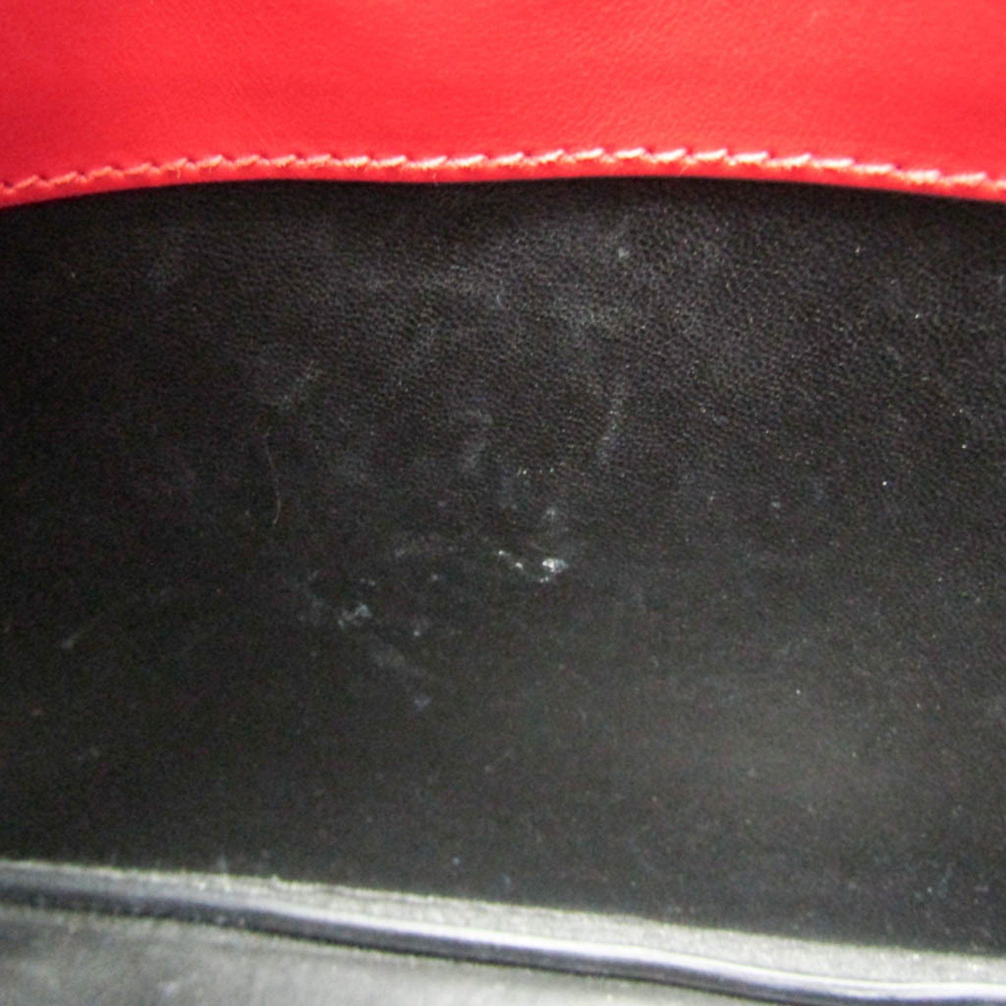 Prada Prada Saffiano Matinee 1BA282 Women's Leather Handbag,Shoulder Bag Red Color Size ONE SIZE - 13 Thumbnail