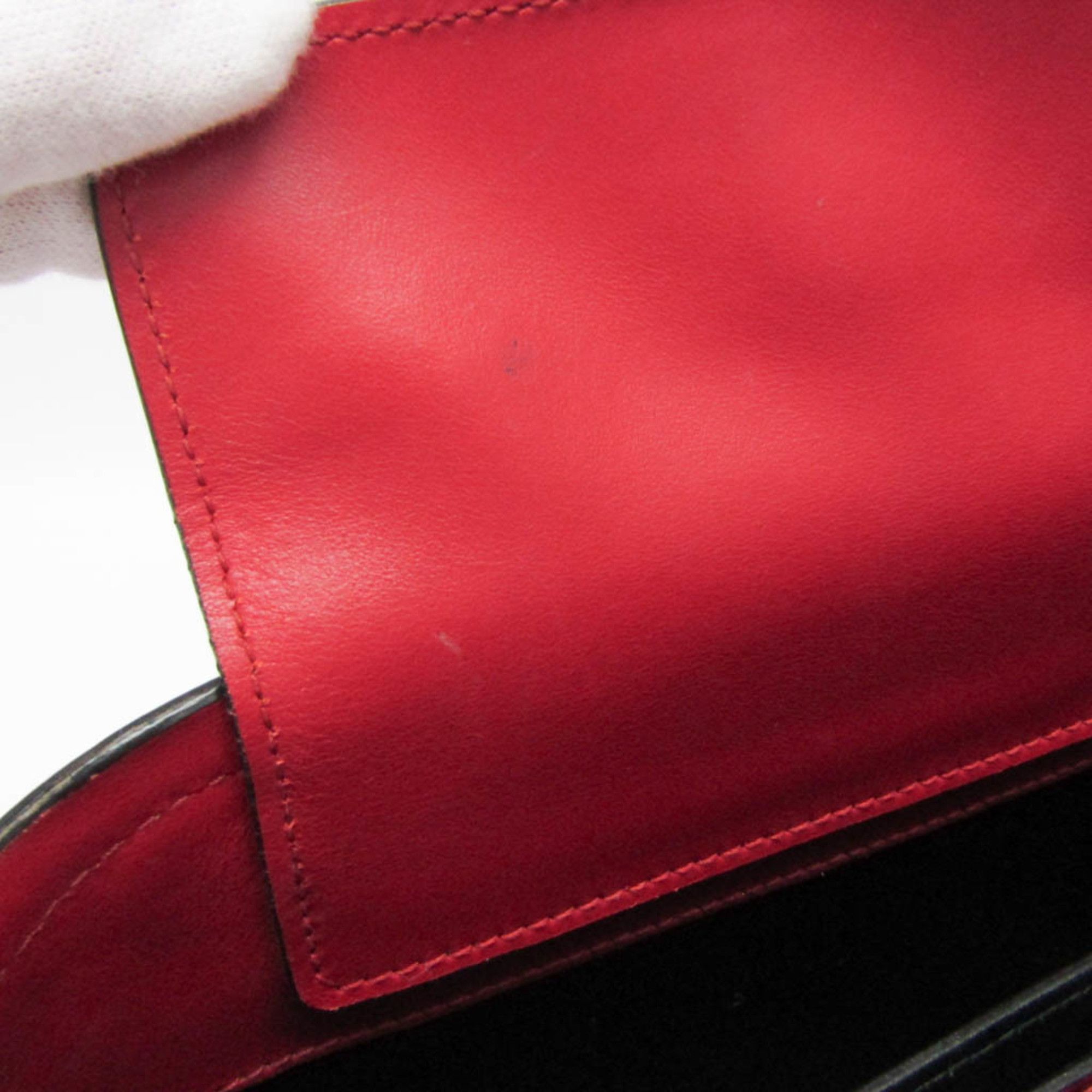 Prada Prada Saffiano Matinee 1BA282 Women's Leather Handbag,Shoulder Bag Red Color Size ONE SIZE - 12 Thumbnail