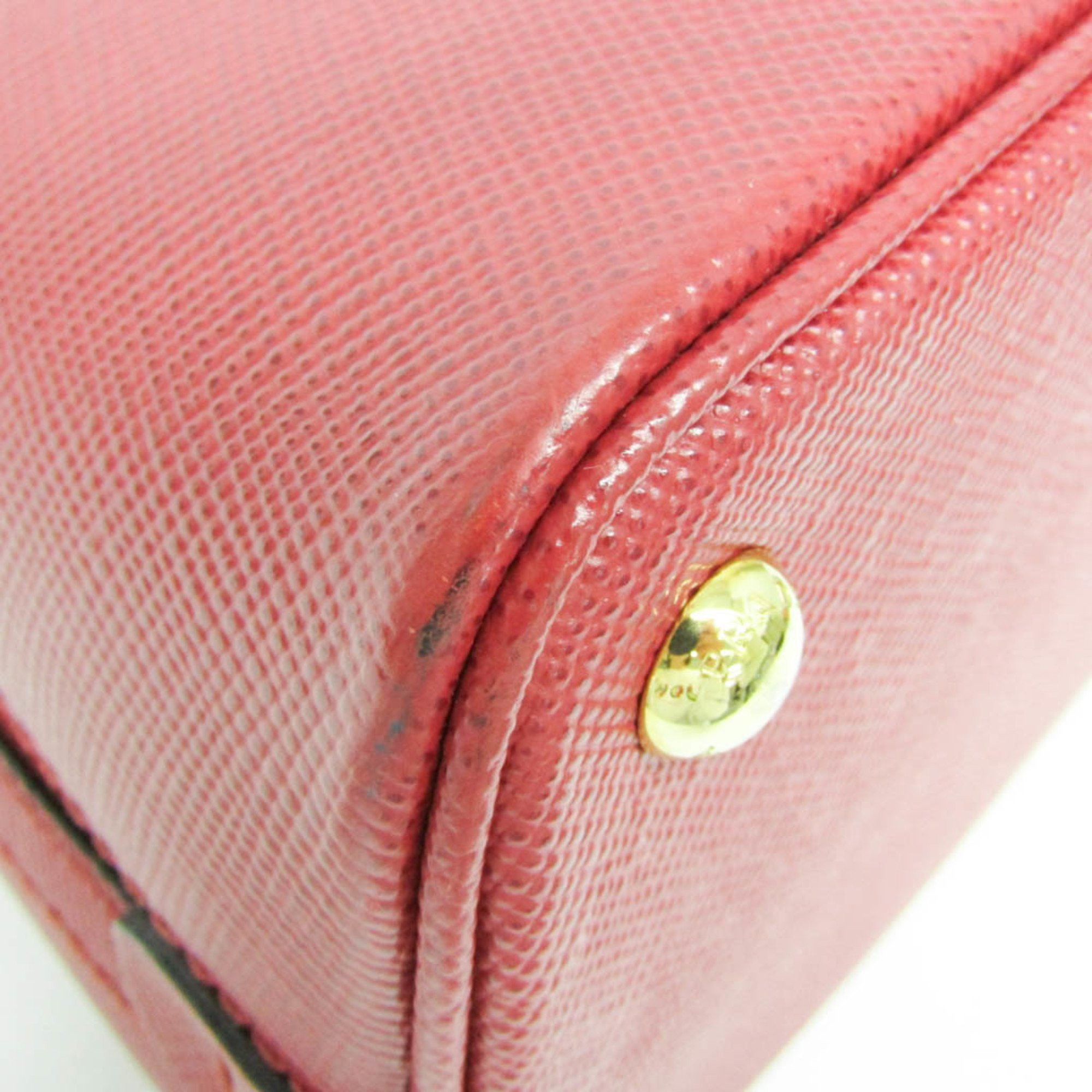 Prada Prada Saffiano Matinee 1BA282 Women's Leather Handbag,Shoulder Bag Red Color Size ONE SIZE - 6 Thumbnail