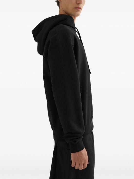 Jil Sander JIL SANDER Men Hoodies J47GU0129 J20039001 Black Size US XL / EU 56 / 4 - 4 Thumbnail