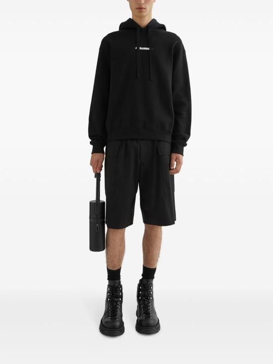 Jil Sander JIL SANDER Men Hoodies J47GU0129 J20039001 Black Size US XL / EU 56 / 4 - 3 Thumbnail
