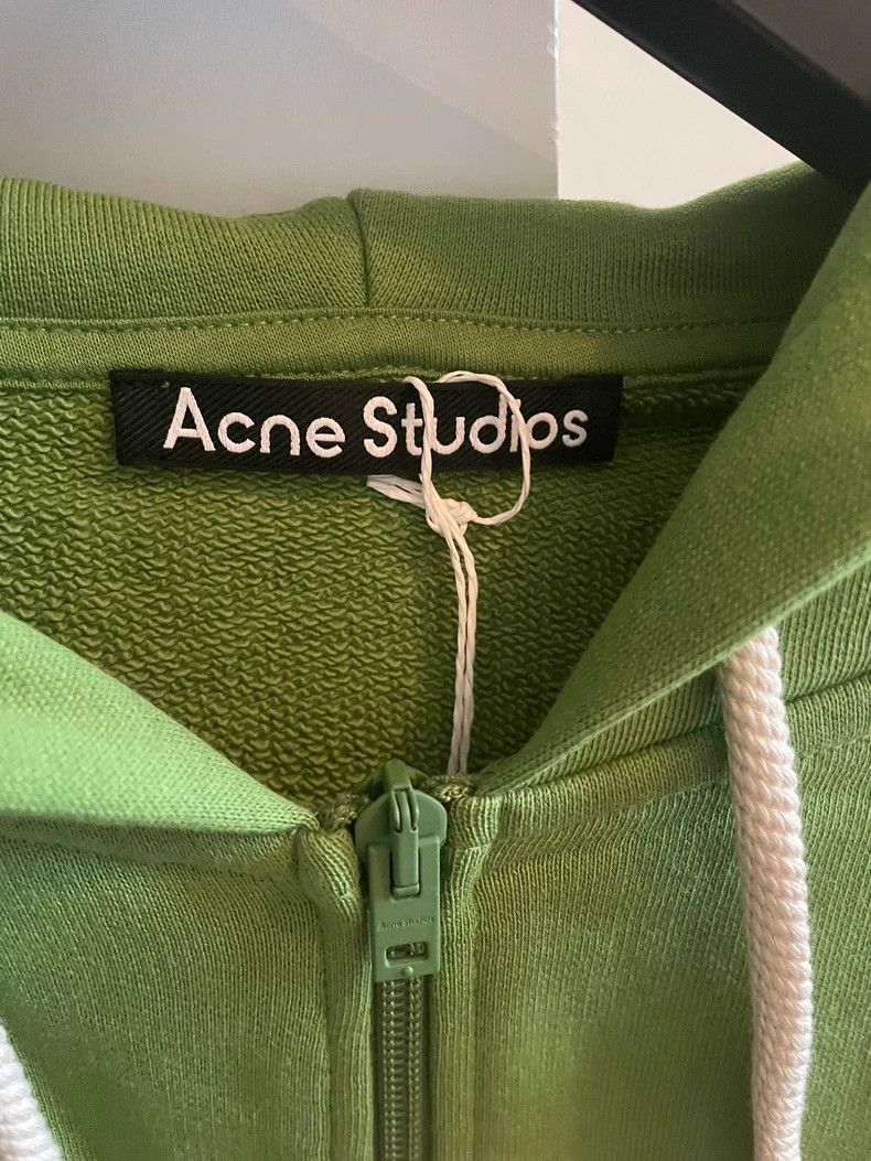 Acne Studios Green Hooded Sweatshirt Unisex by ACNE Studio Size US L / EU 52-54 / 3 - 4 Thumbnail