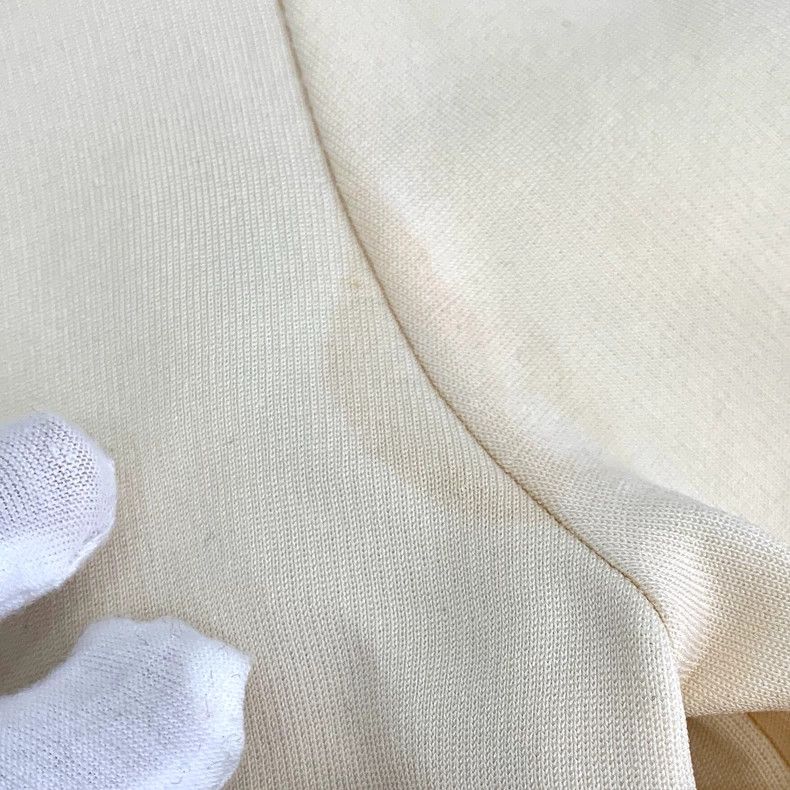 Gucci Gucci Beige Striped V-Neck Dress Size 22" - 9 Thumbnail