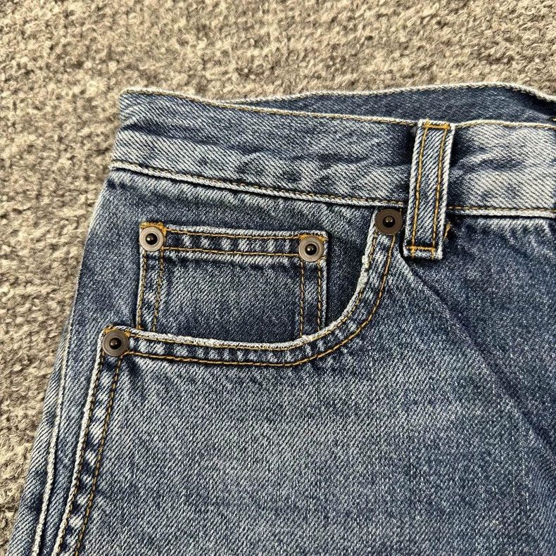 Saint Laurent Paris Saint Laurent Blue Denim Shorts for Women Size 26" / US 2 / IT 38 - 3 Thumbnail