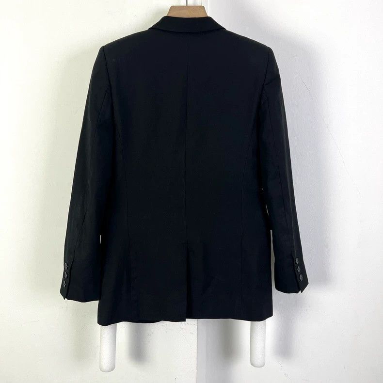Yves Saint Laurent Classic Black Smoking Jacket by Saint Laurent Size US M / EU 48-50 / 2 - 2 Thumbnail